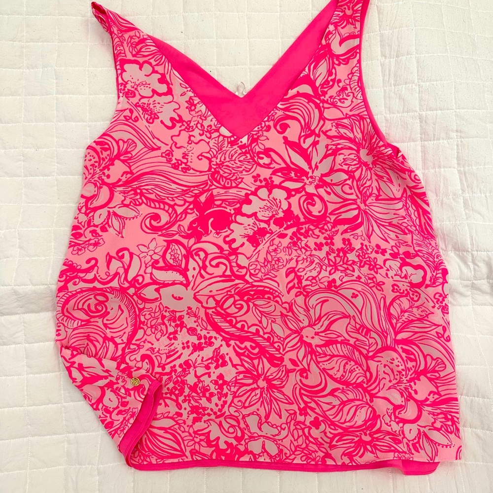 Reversible Lilly Pulitzer tank in XL excellent condition
